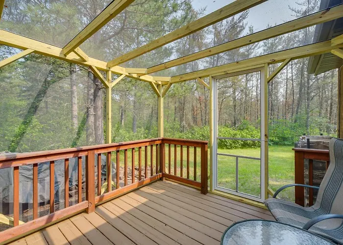 Woodland Cabin With Fishing, Atv And Snowmobile Trails